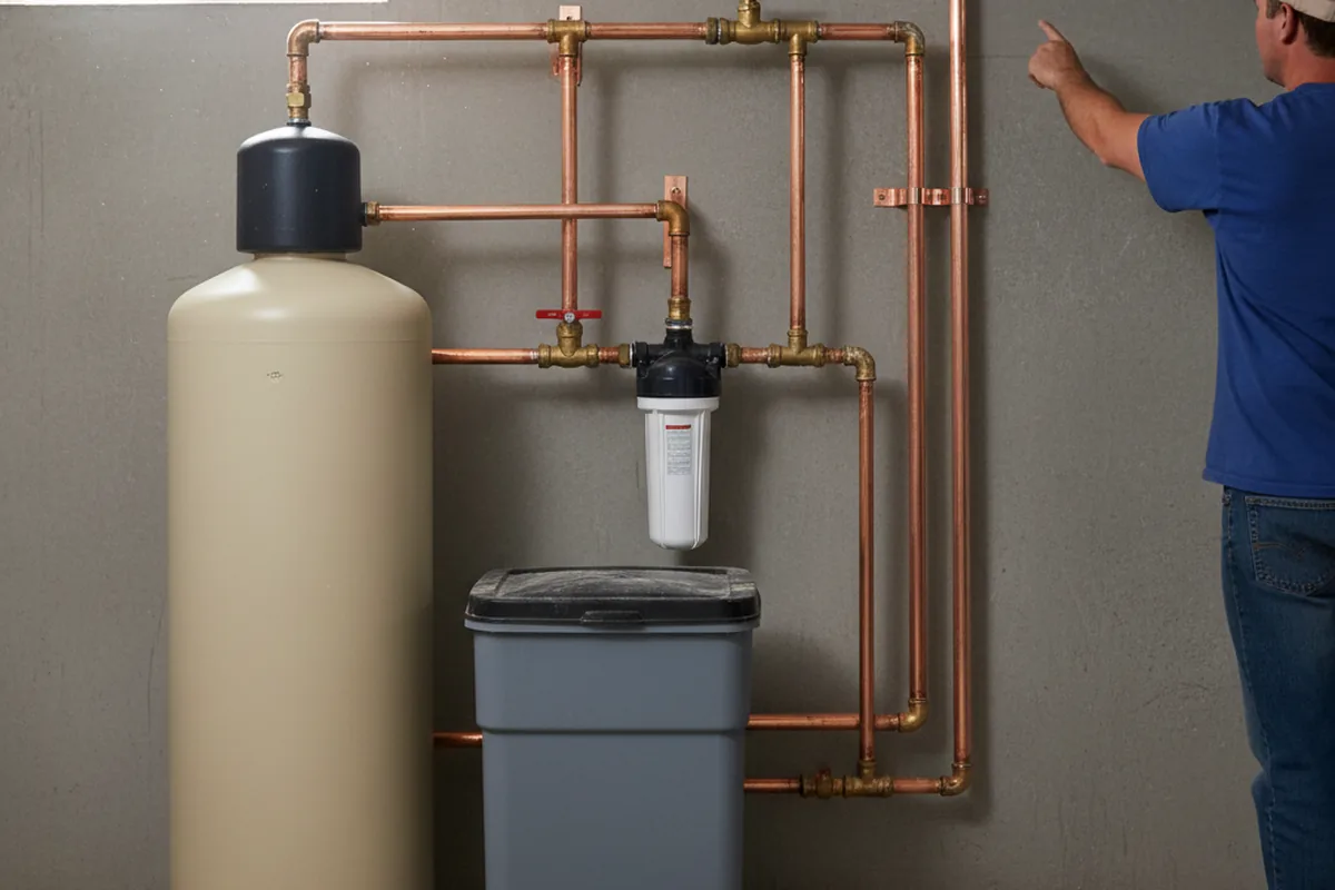 Whole-house water treatment system installed in Barnesville